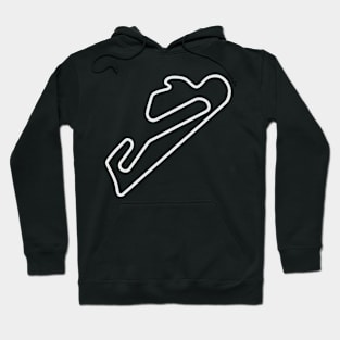 Autódromo do Estoril [outline] Hoodie